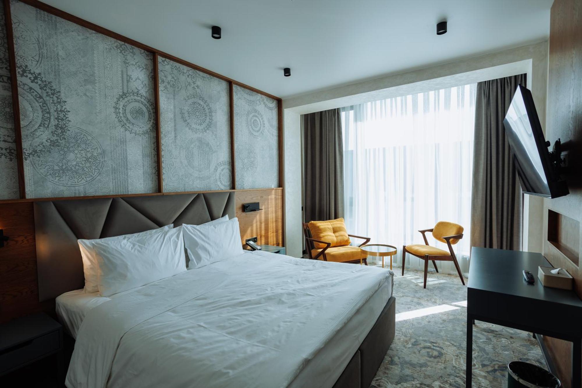 Aurum Garden Hotel Shymkent Exterior foto